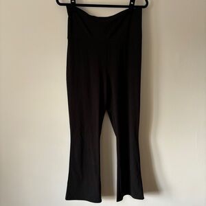 HATCH Maternity The Ultimate Before, During, After Crop Flare Legging Size M